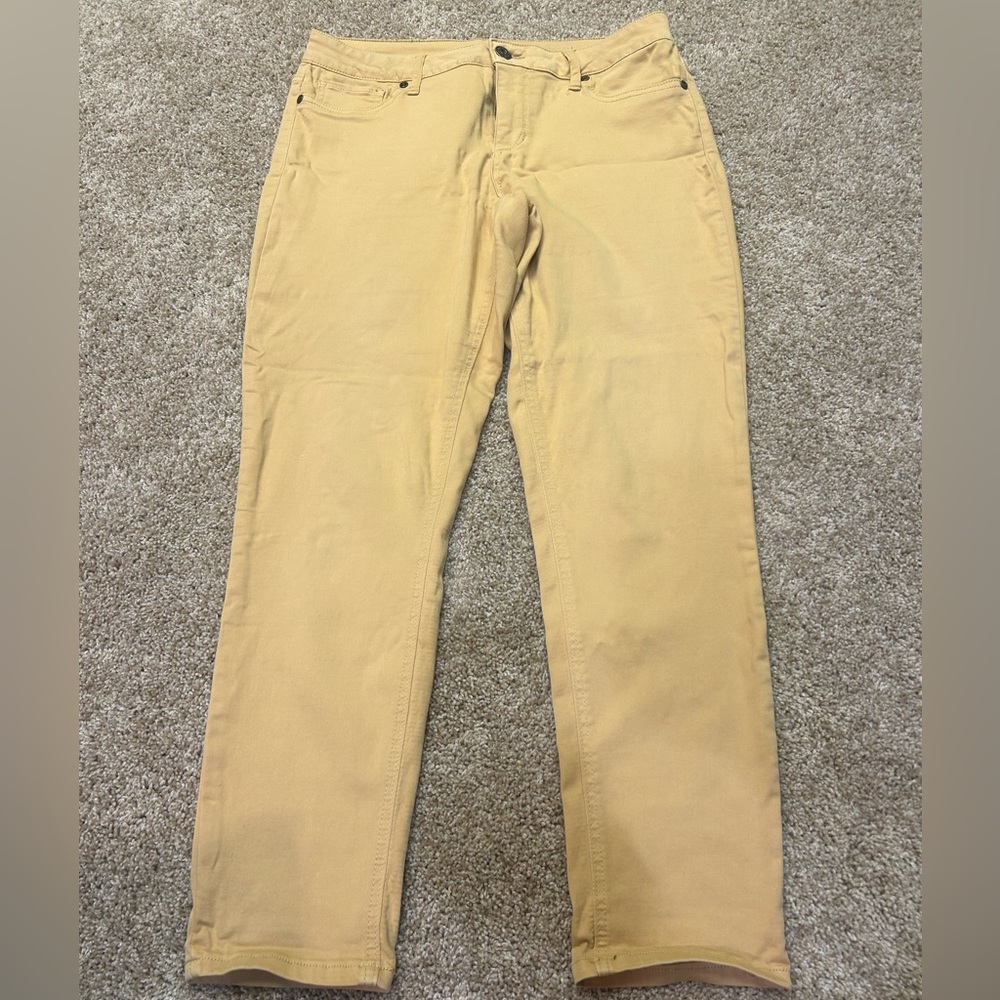 Maurice’s Jegging Mustard Yellow Size Large Short